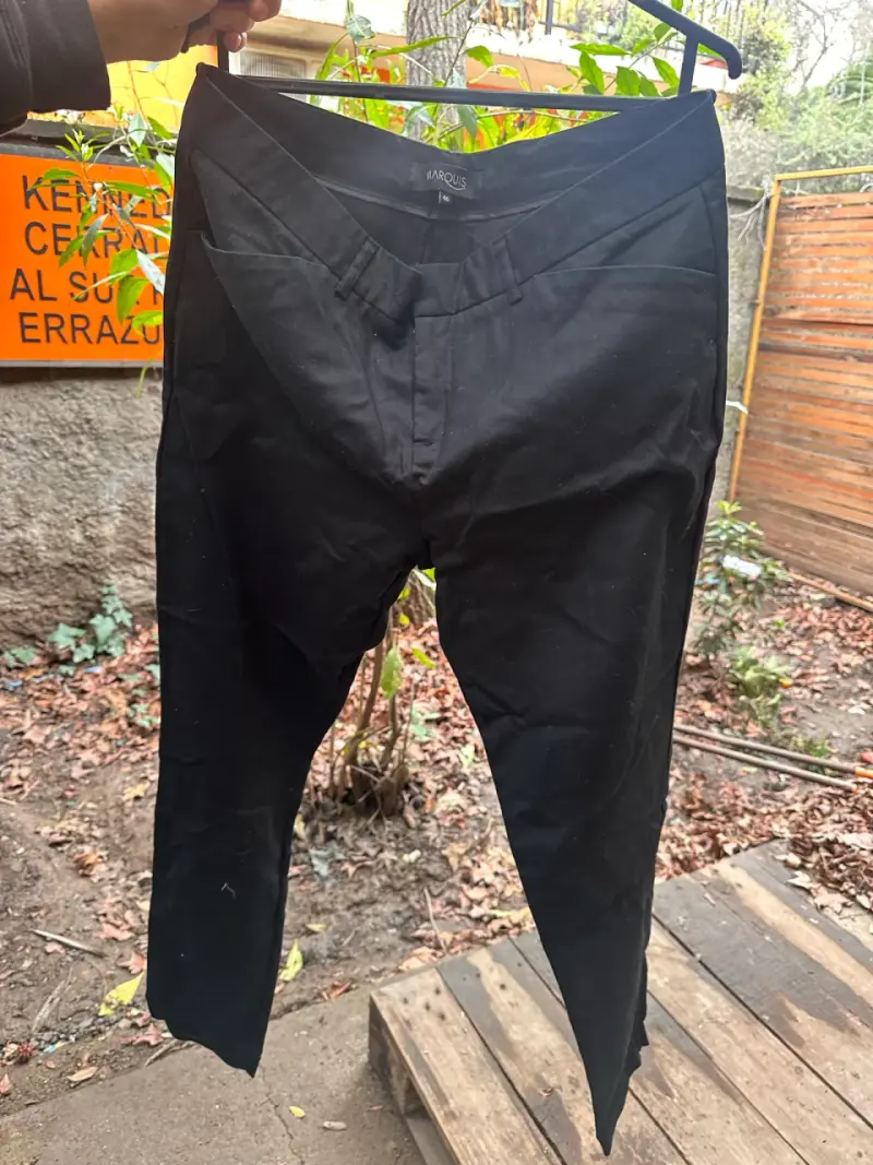 Pantalones negros de vestir Marquis talla 46 - 1
