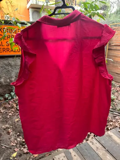 Blusa sin mangas fucsia para mujer Wados - miniatura 2