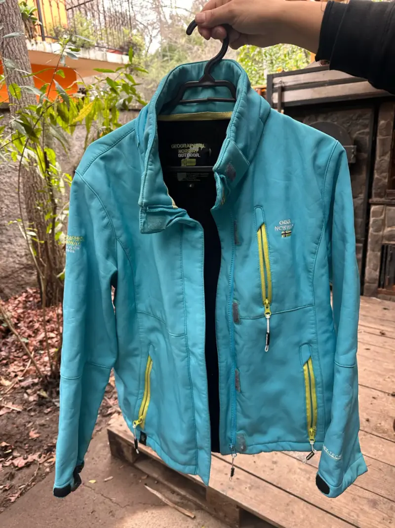 Chaqueta azul para mujer Geographical Norway - 1
