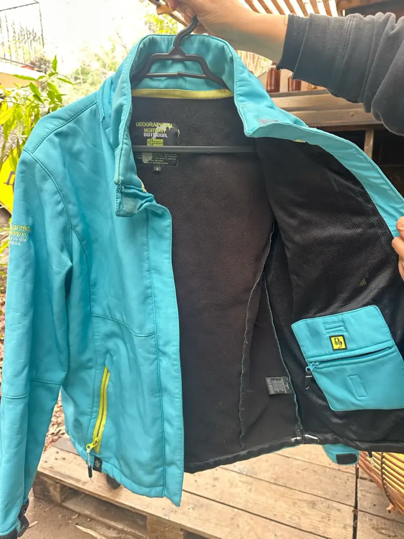 Chaqueta azul para mujer Geographical Norway - 3