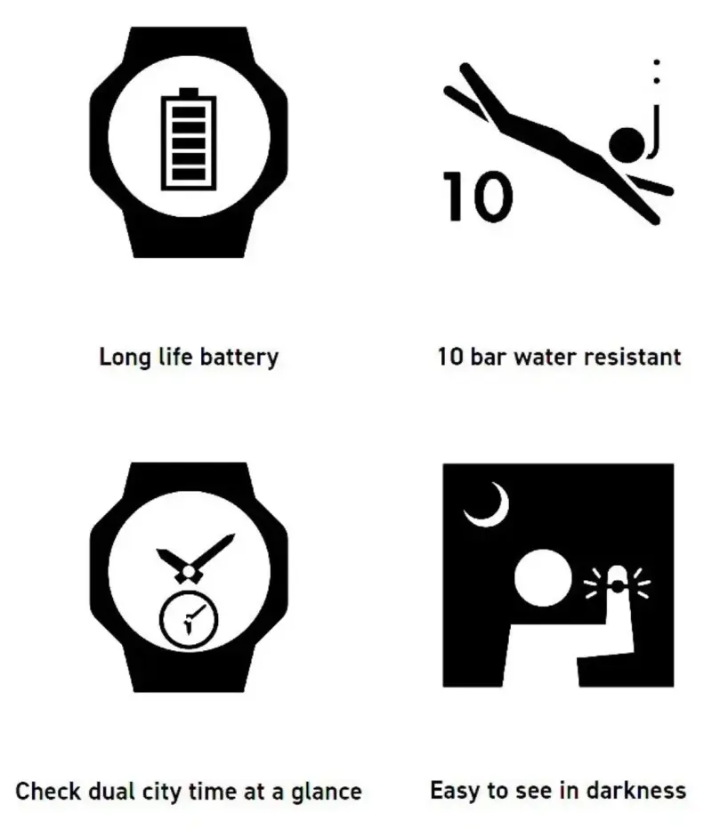 Reloj Casio Digital Resistente al Agua - 5