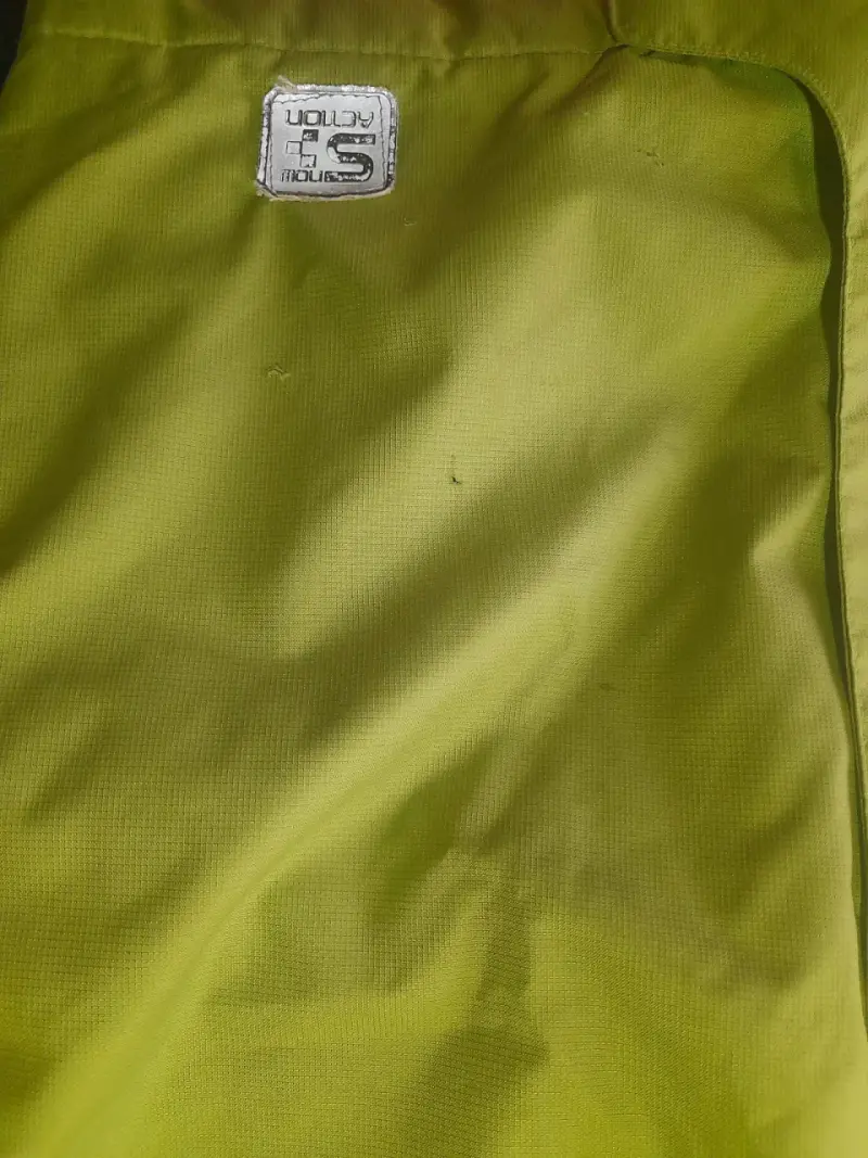Pantalones de nieve verdes para niños talla 10 - 2