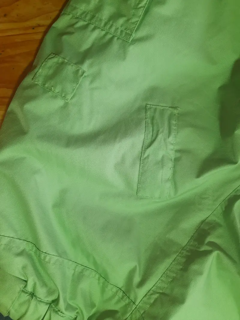 Pantalones de nieve verdes para niños talla 10 - 3