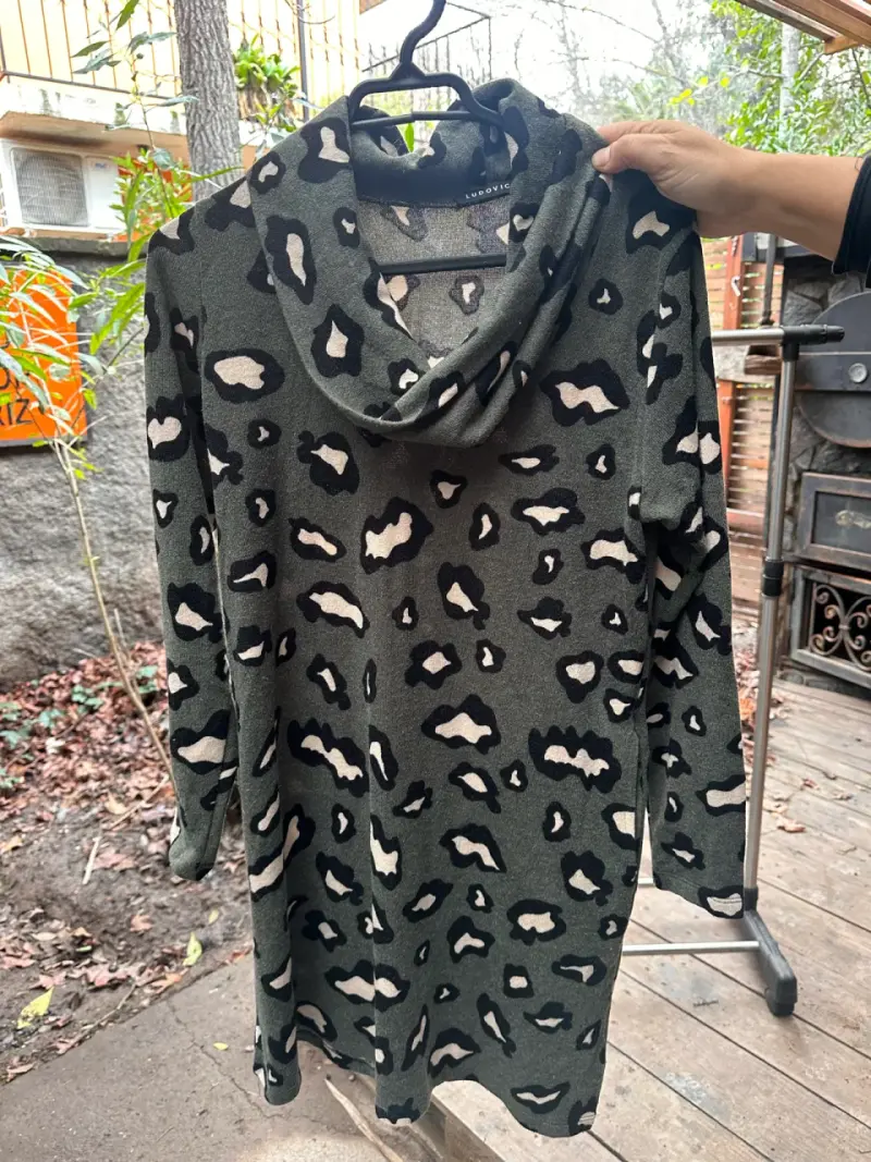 Vestido Ludovica estampado animal print