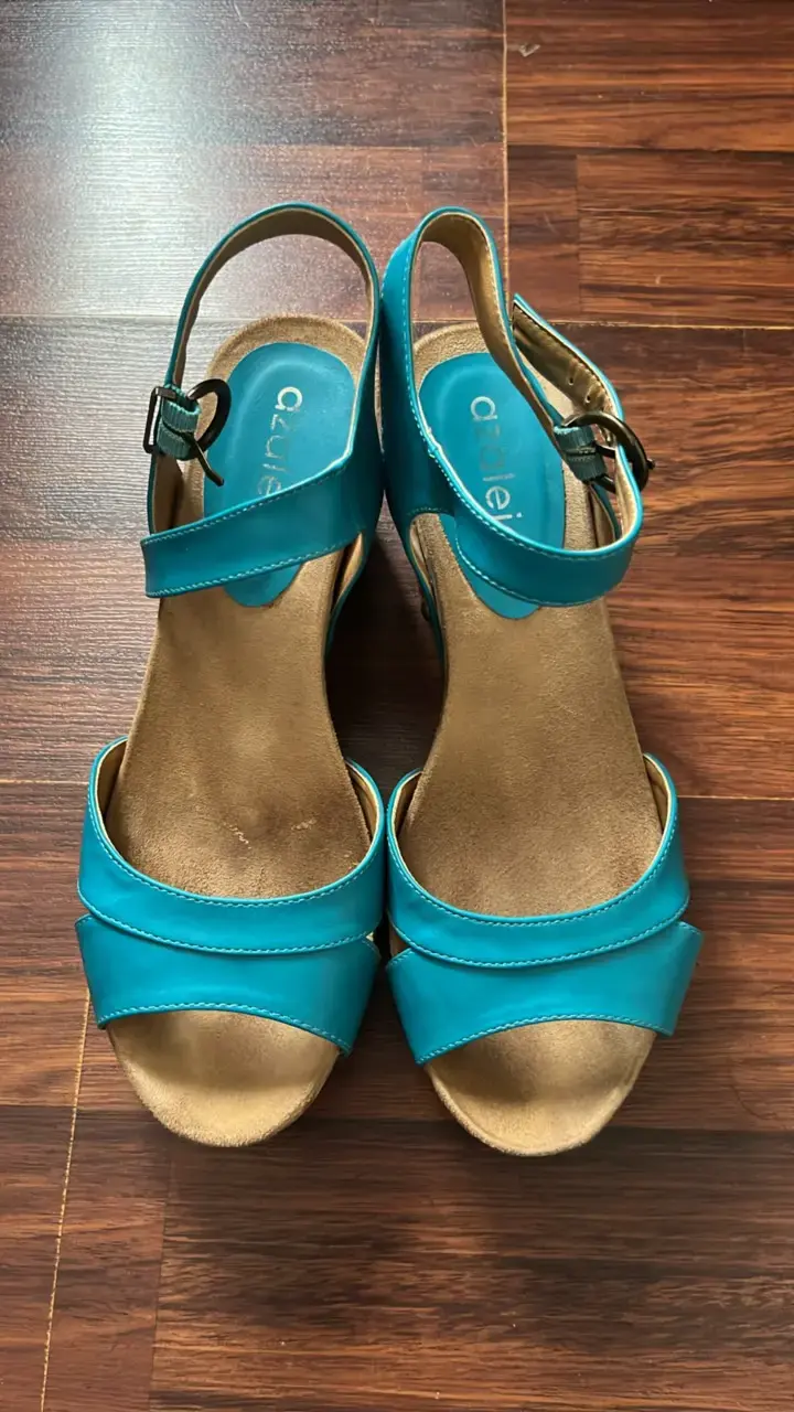 Sandalias Azaleia azul talla 38 - 1