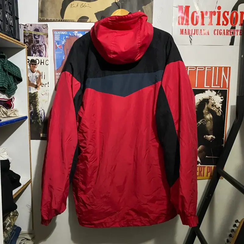 Chaqueta impermeable roja Columbia para hombre - 6