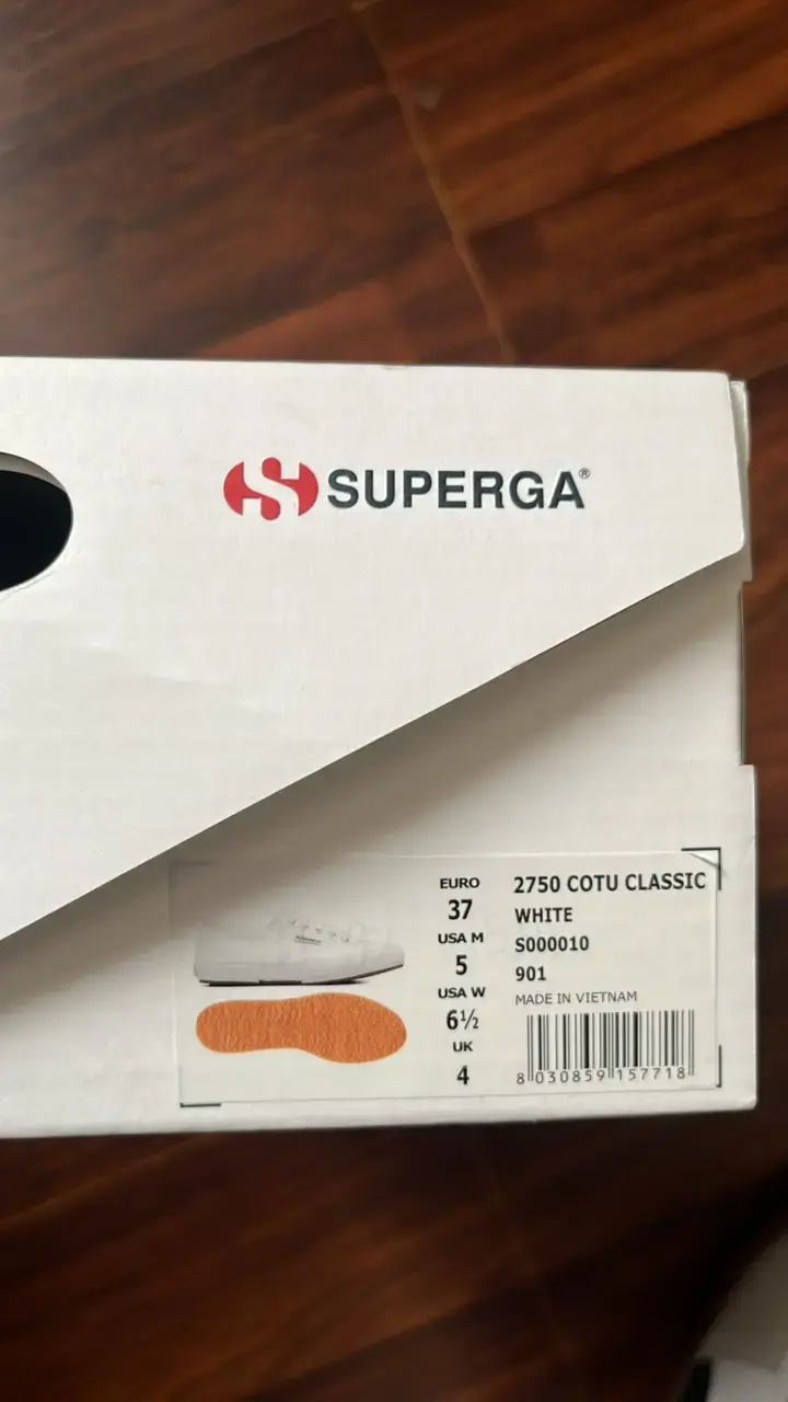 Zapatillas blancas Superga 2750 Cotu Classic - 3
