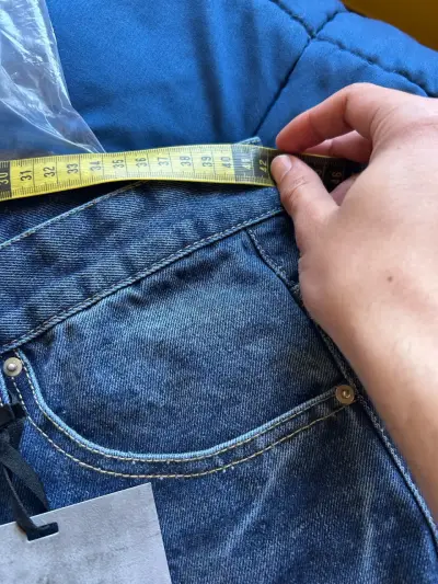 Jeans de mezclilla azul para hombre - miniatura 4