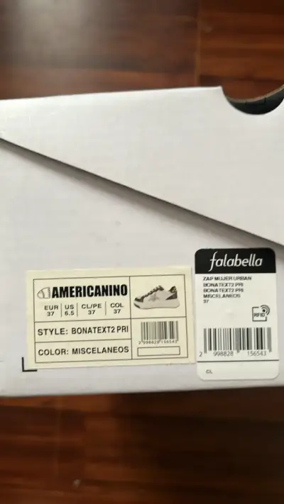 Zapatillas Americano con diseño de estrella y animal print - miniatura 5