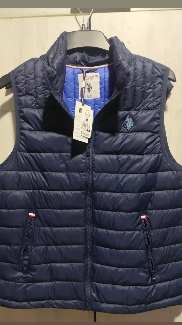 CHAQUETA SIN MANGA POLO USA ORIGINAL Talla M L XX - 2