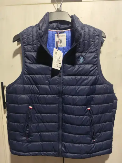 CHAQUETA SIN MANGA POLO USA ORIGINAL Talla M L XX - miniatura 6