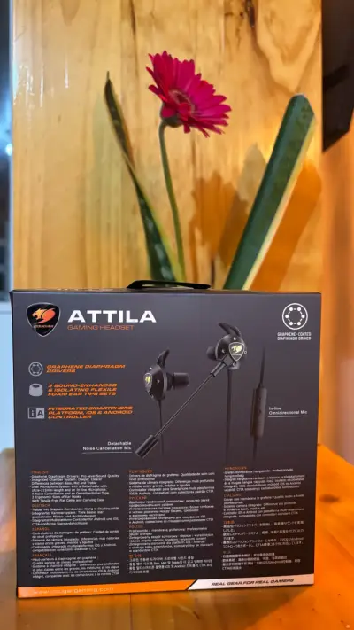 Auriculares Gaming Cougar Attila con Micrófono - miniatura 2