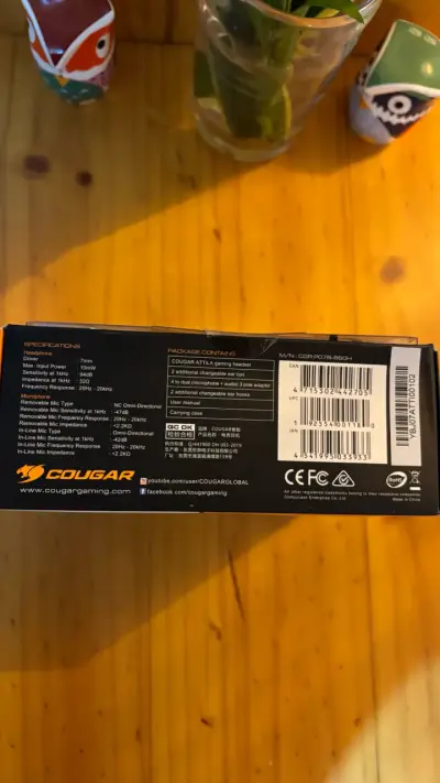 Auriculares Gaming Cougar Attila con Micrófono - miniatura 3