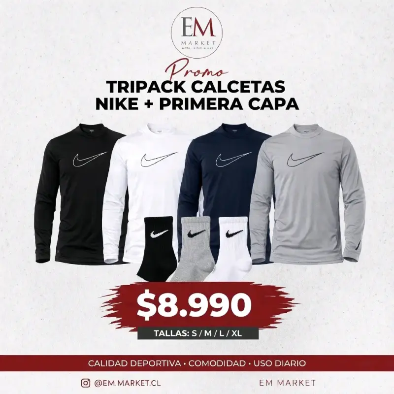 Pack de Ropa Interior Calvin Klein y Calcetas Nike - 6
