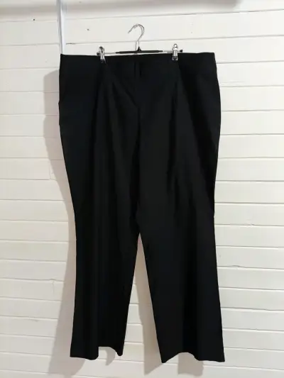Pantalón negro de vestir para mujer - miniatura 3