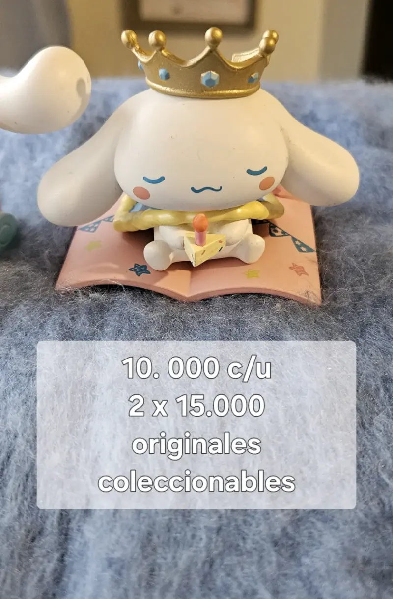 Figuras coleccionables de Cinnamoroll originales - 4