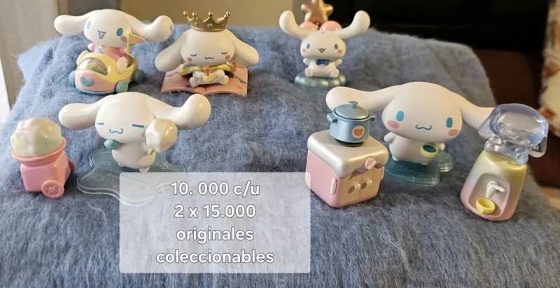Figuras coleccionables de Cinnamoroll originales - 6