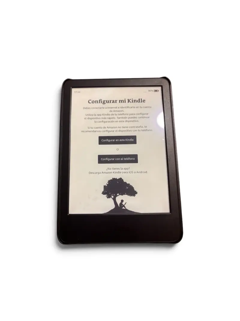 Kindle Amazon con funda protectora - 1