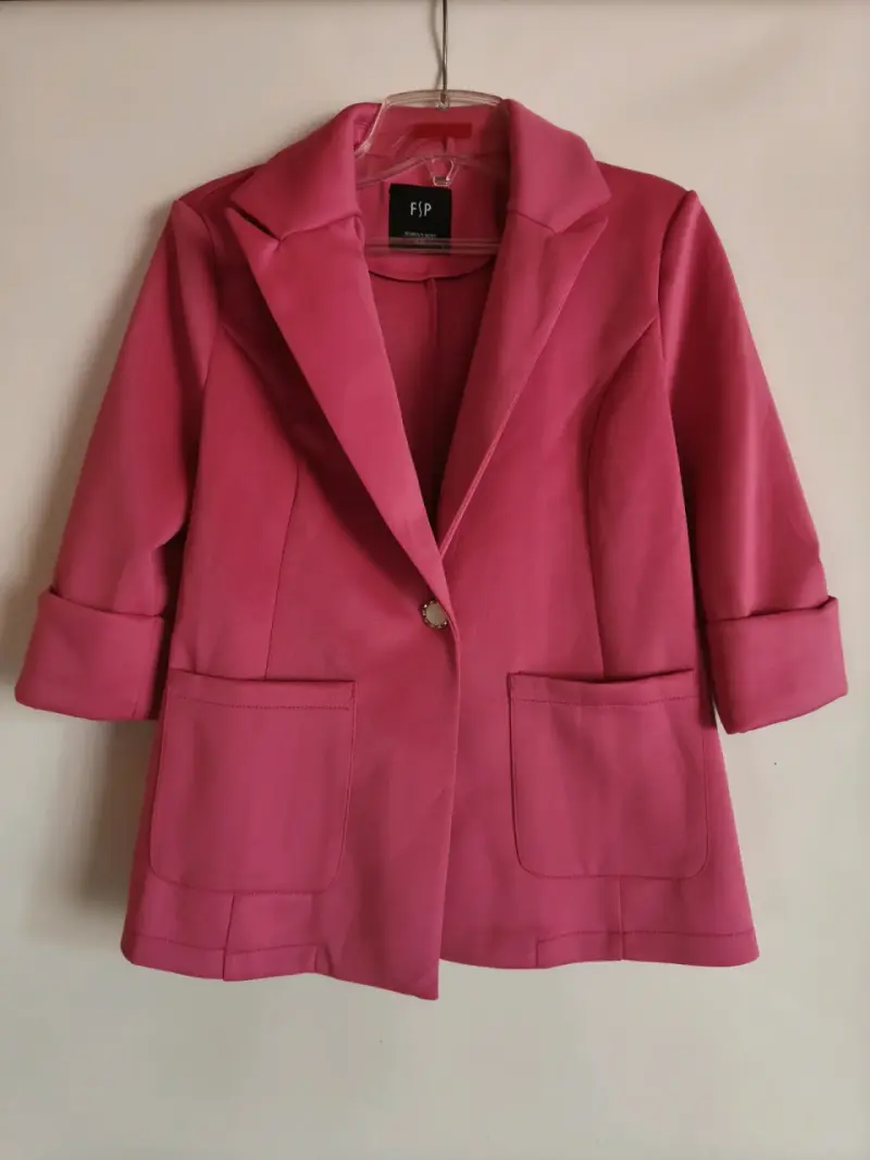 Blazer rosa mujer FSP elegante