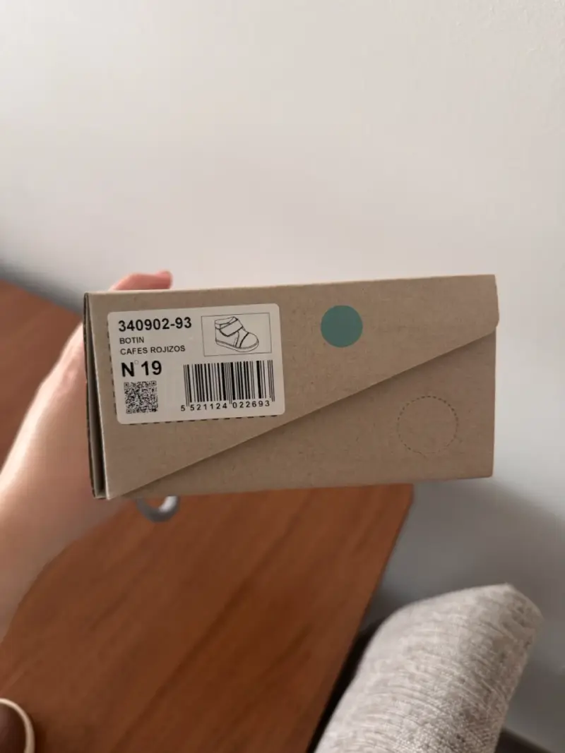 Botines de bebé Opaline café talla 19 - 4