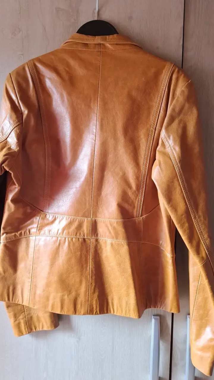 Chaqueta de cuero marca Nativo XL - 2