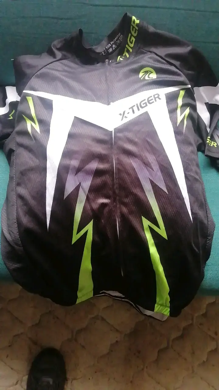 Chaqueta deportiva reflectante verde para ciclismo - 2