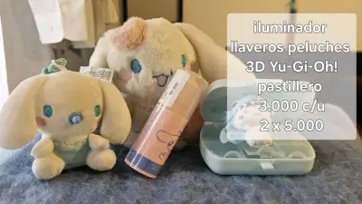 Llavero peluche tipo Labubu original y varios - miniatura 2