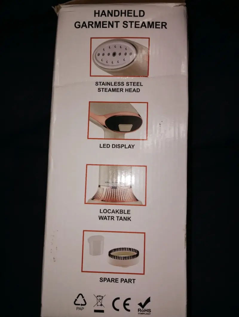 Vaporizador de Ropa Portátil 1500W KY-003 - 2