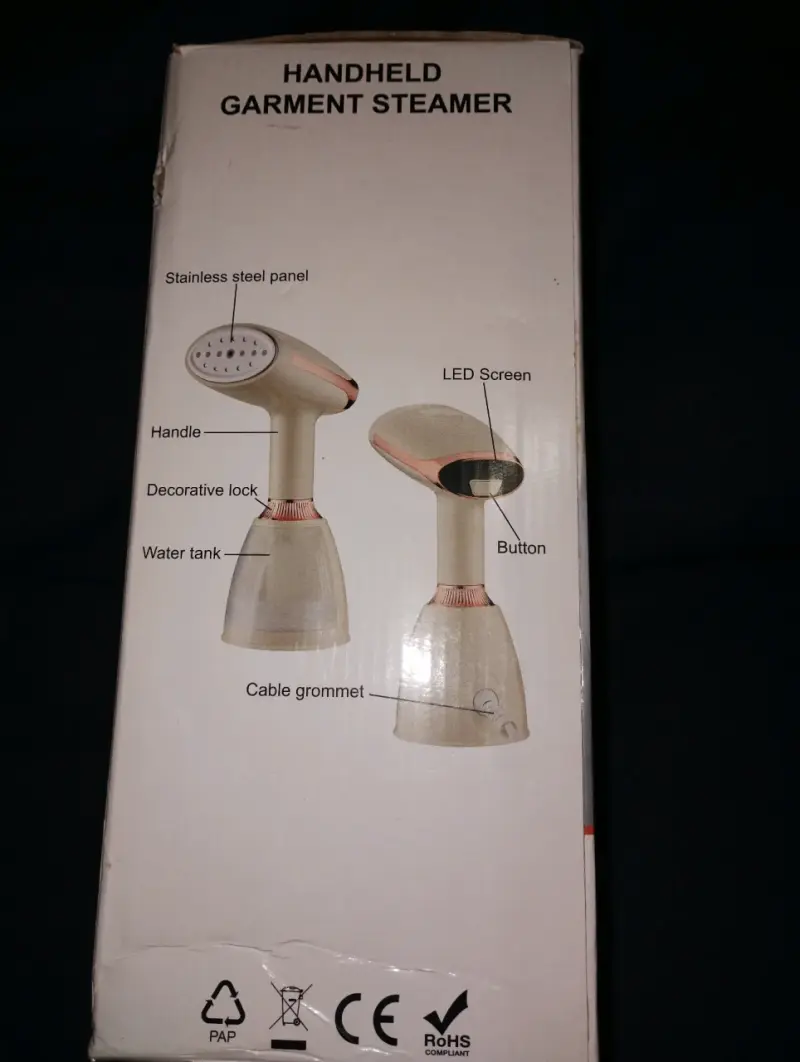 Vaporizador de Ropa Portátil 1500W KY-003 - 3
