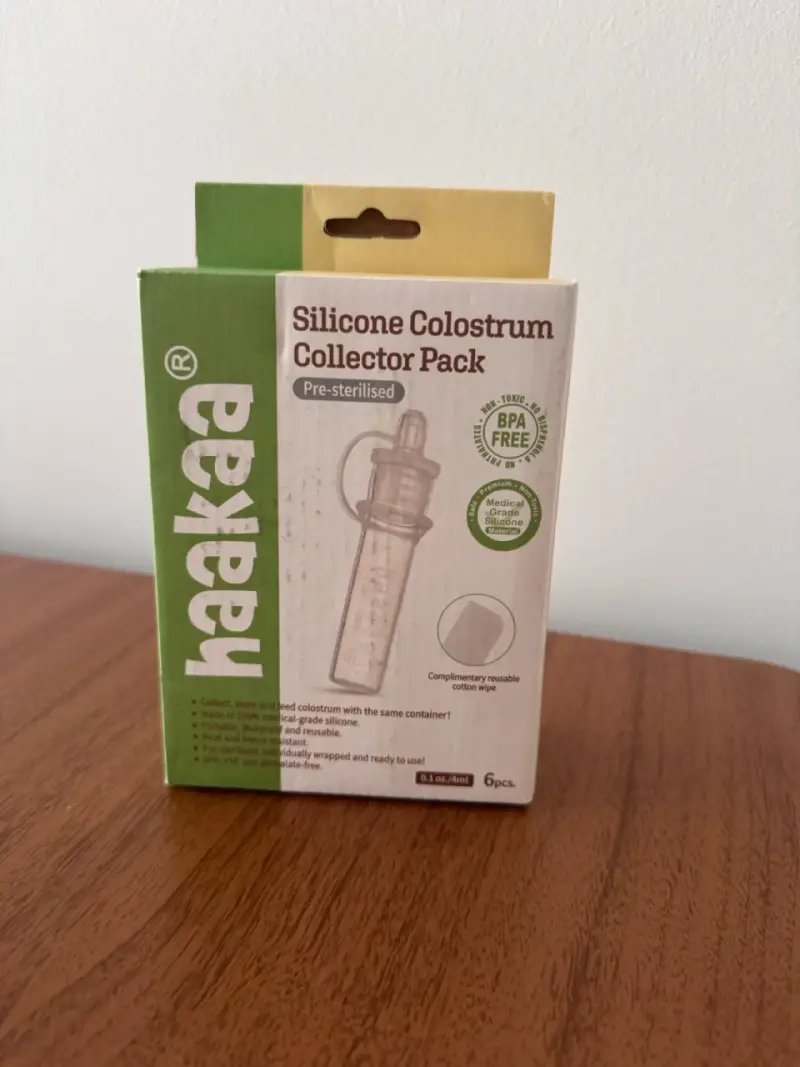 Pack de 5 colectores de calostro Haakaa - 1