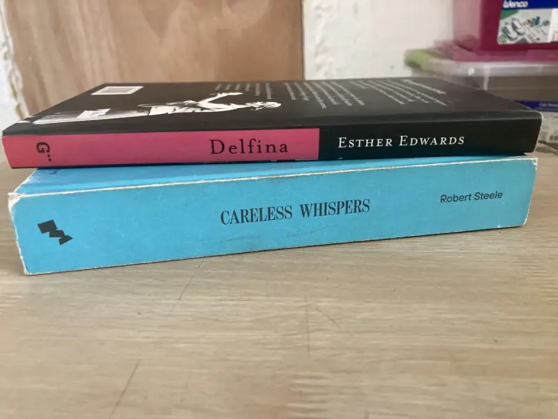 Libros de biografía de George Michael y Delfina - 5