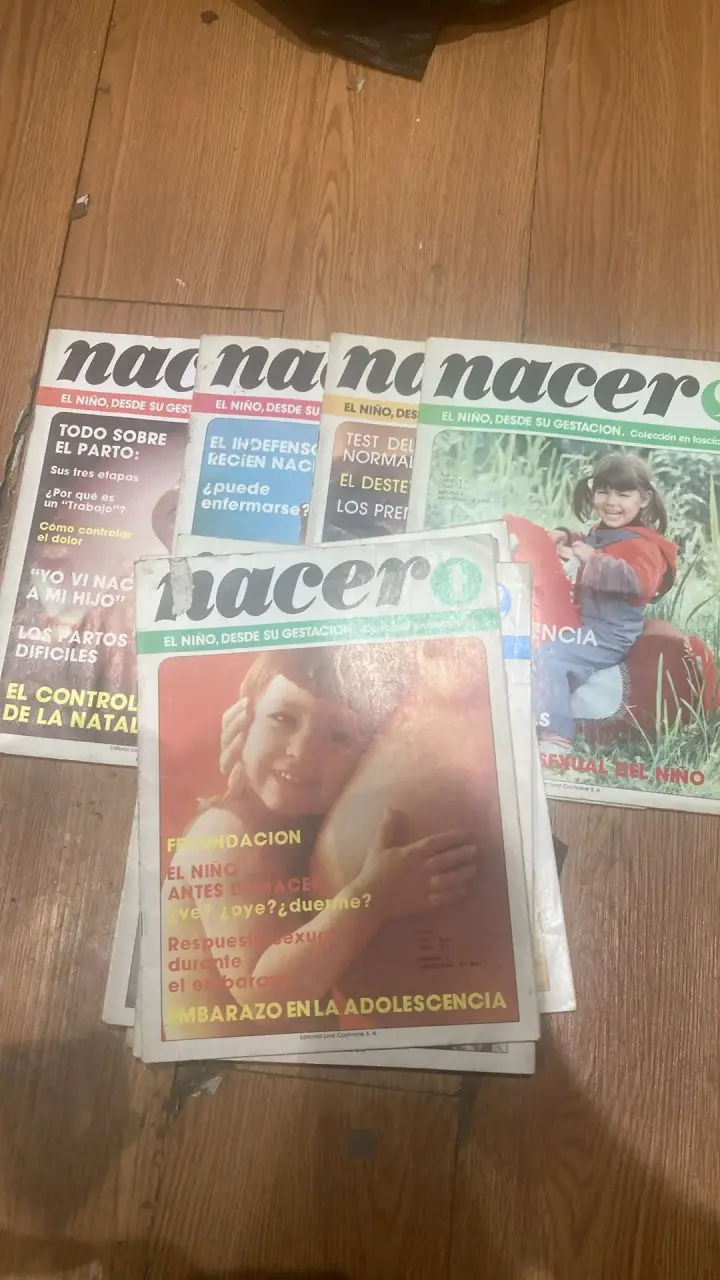 Colección de revistas Nacer sobre maternidad y crianza - 1