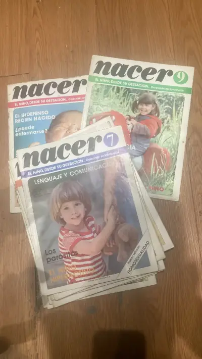 Colección de revistas Nacer sobre maternidad y crianza - miniatura 4
