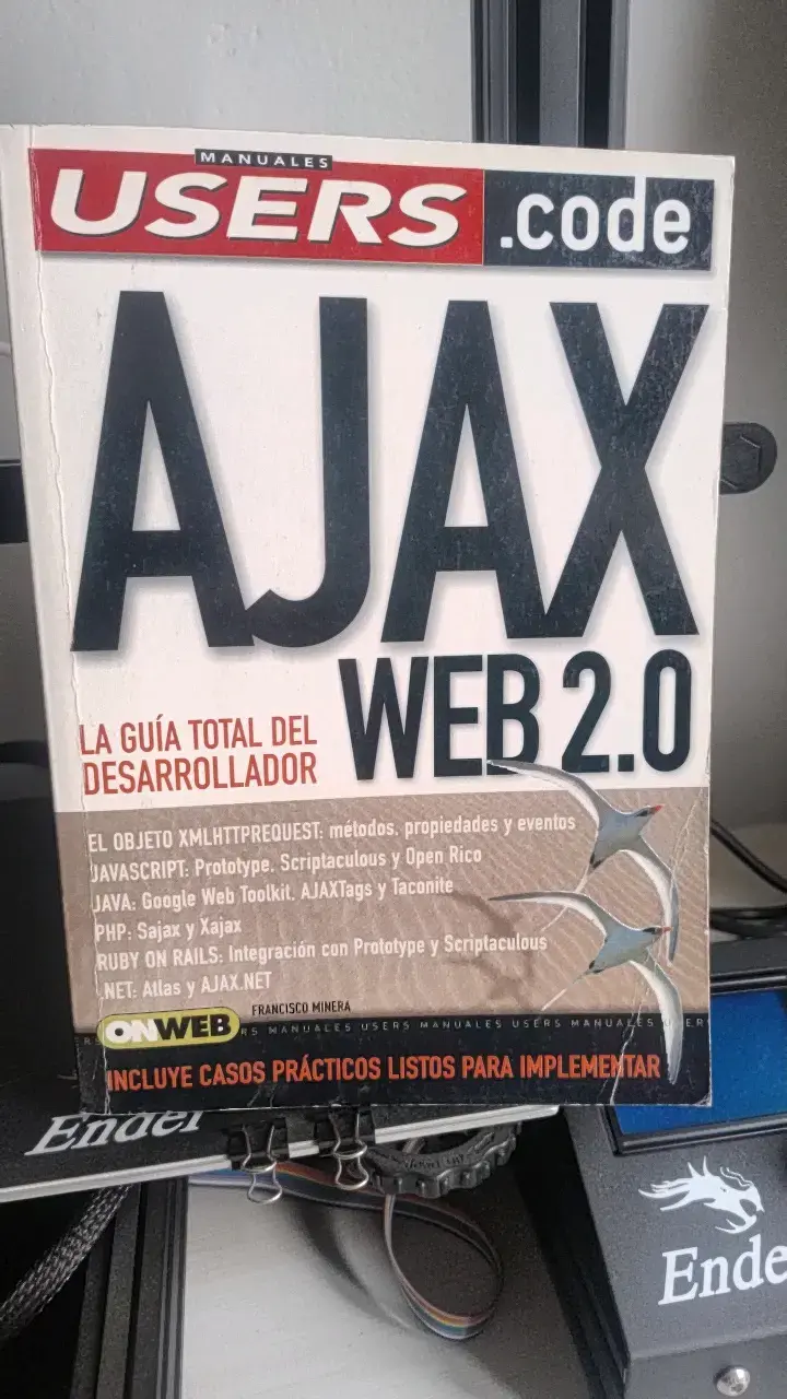 Libro Manuales Users Code AJAX Web 2.0 - 1