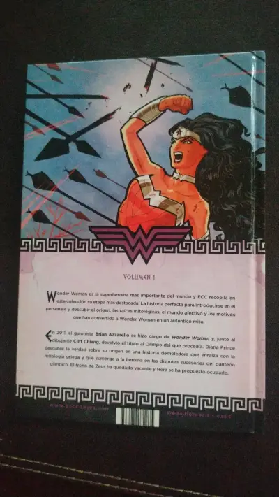 Cómic Wonder Woman Volumen 1 ECC Ediciones - miniatura 2