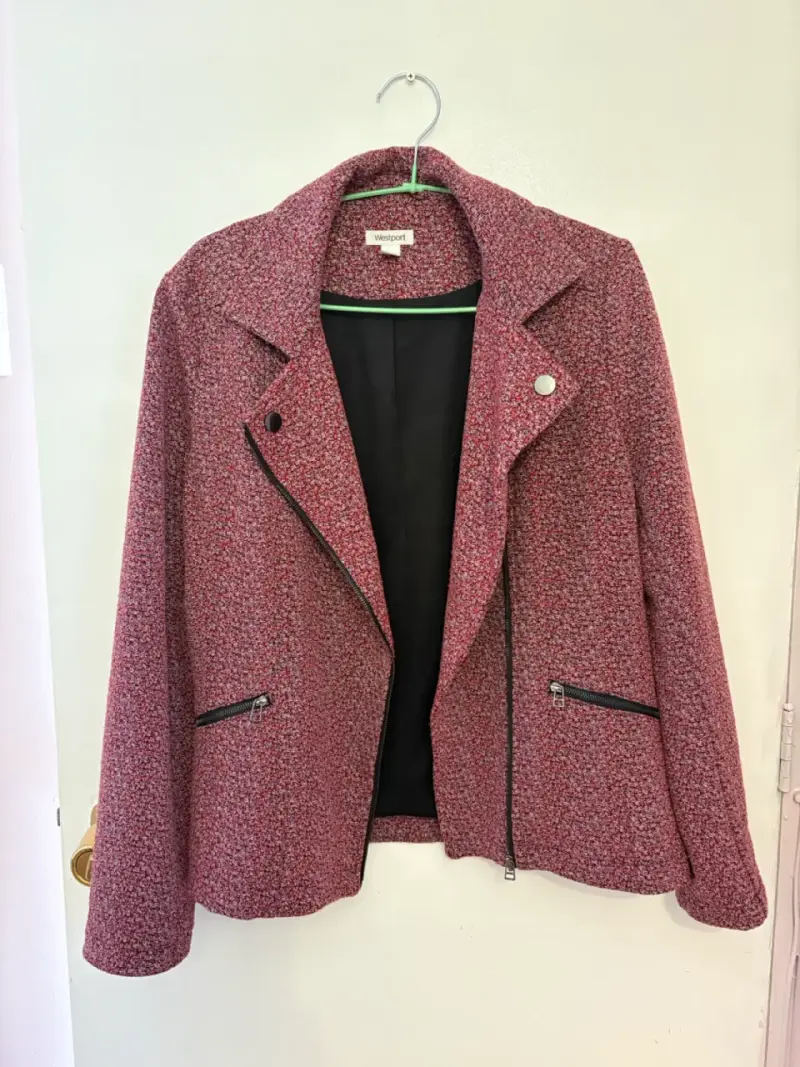 Chaqueta de mujer Westport color burdeos - 1