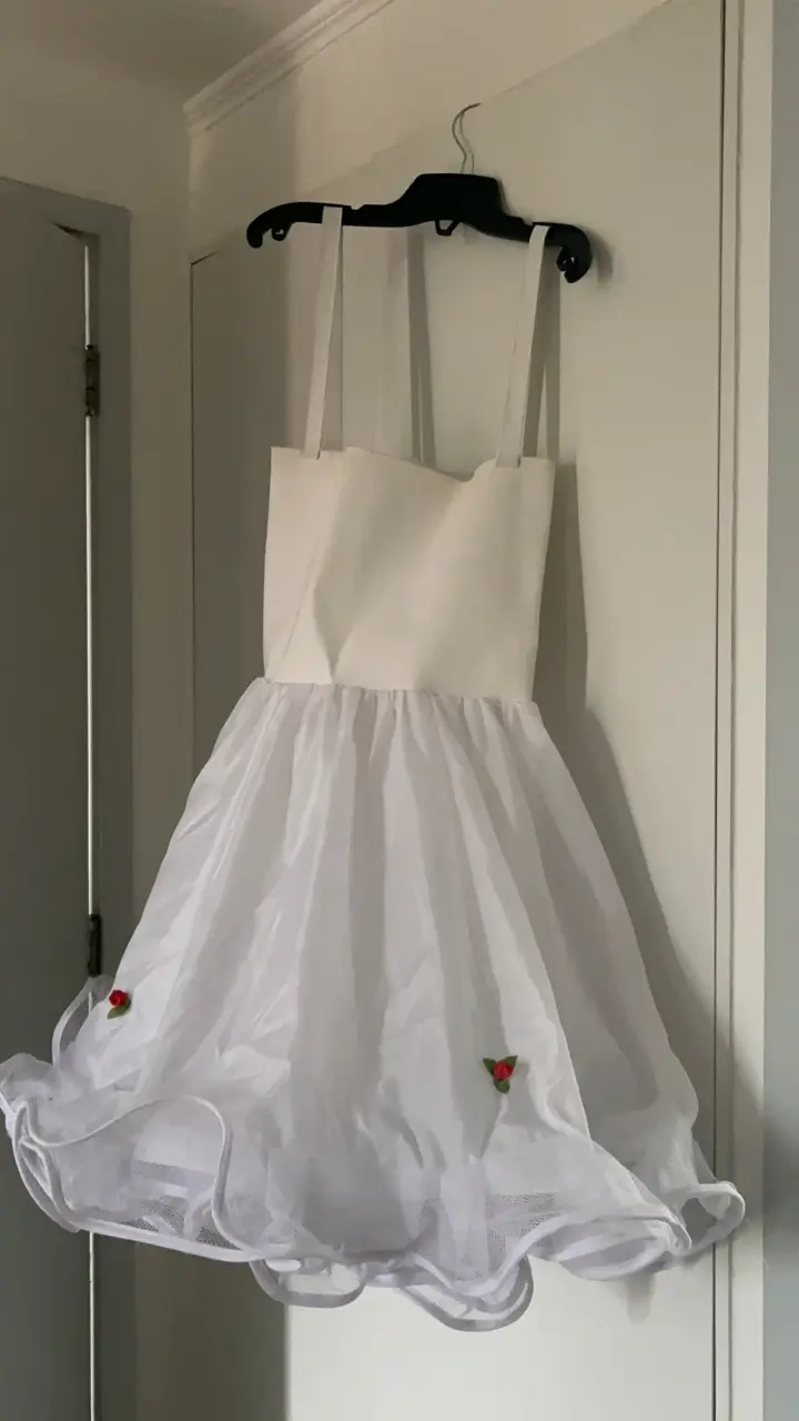 Vestido folclórico floral para joven - 6