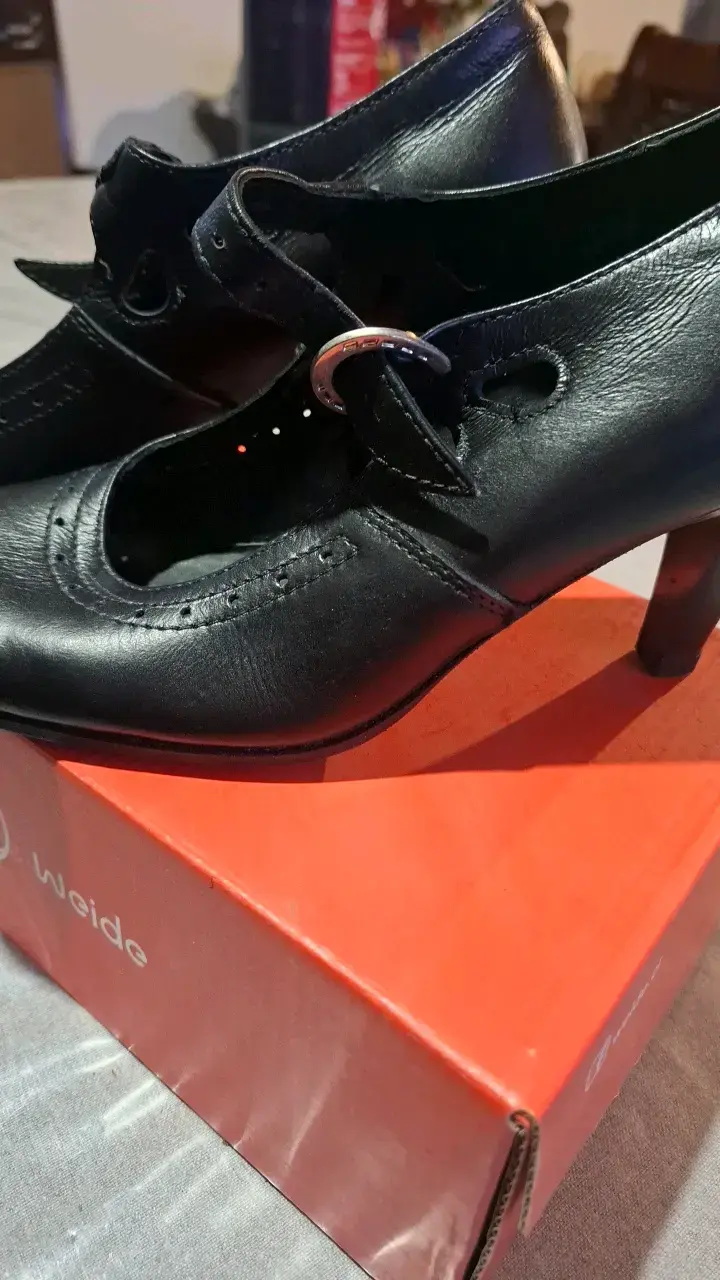 Zapatos de cuero folklor - 1