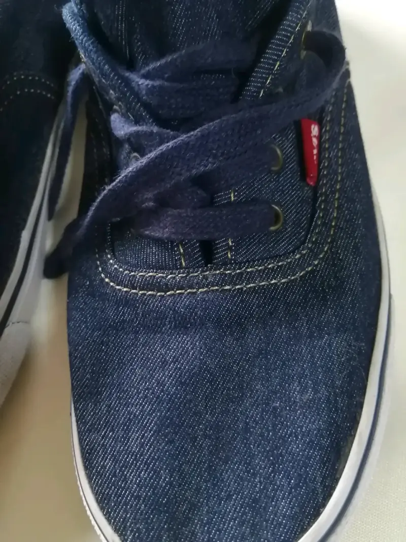 Zapatillas Levi's de mezclilla azul para hombre - 5