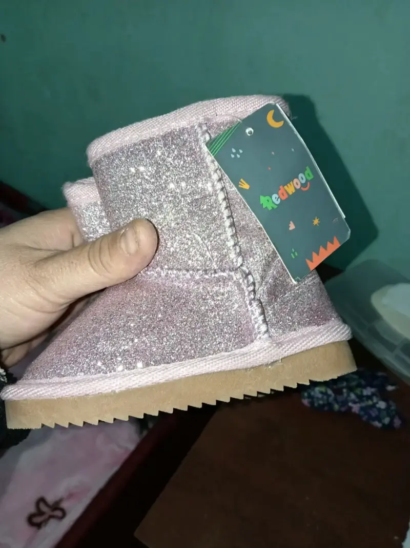 Botas de niña brillantes talla 22 - 1