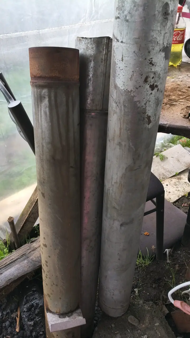 Estufa a leña de hierro forjado - 6