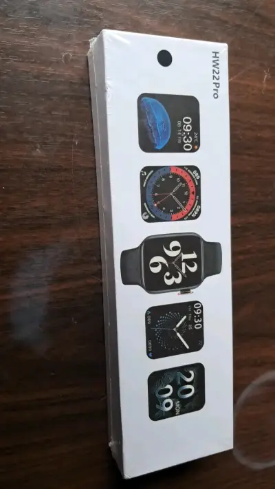 Smartwatch HW22 Pro con correa negra - miniatura 5