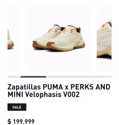 Zapatillas PUMA x PAM Velophasis V002 talla 40.5 - miniatura 4