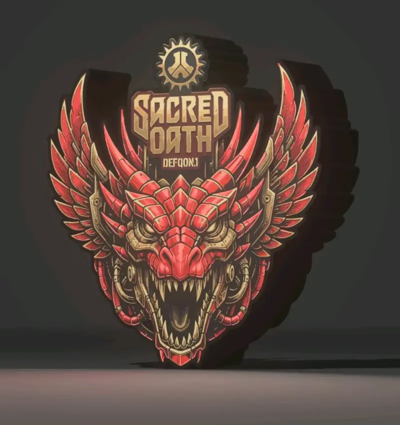 Caja de Luz RGB Sacred Oath Defqon.1 - 3