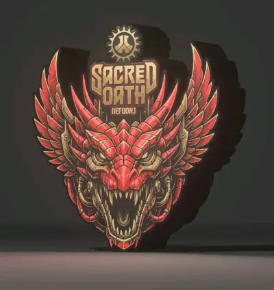 Caja de Luz RGB Sacred Oath Defqon.1 - miniatura 3