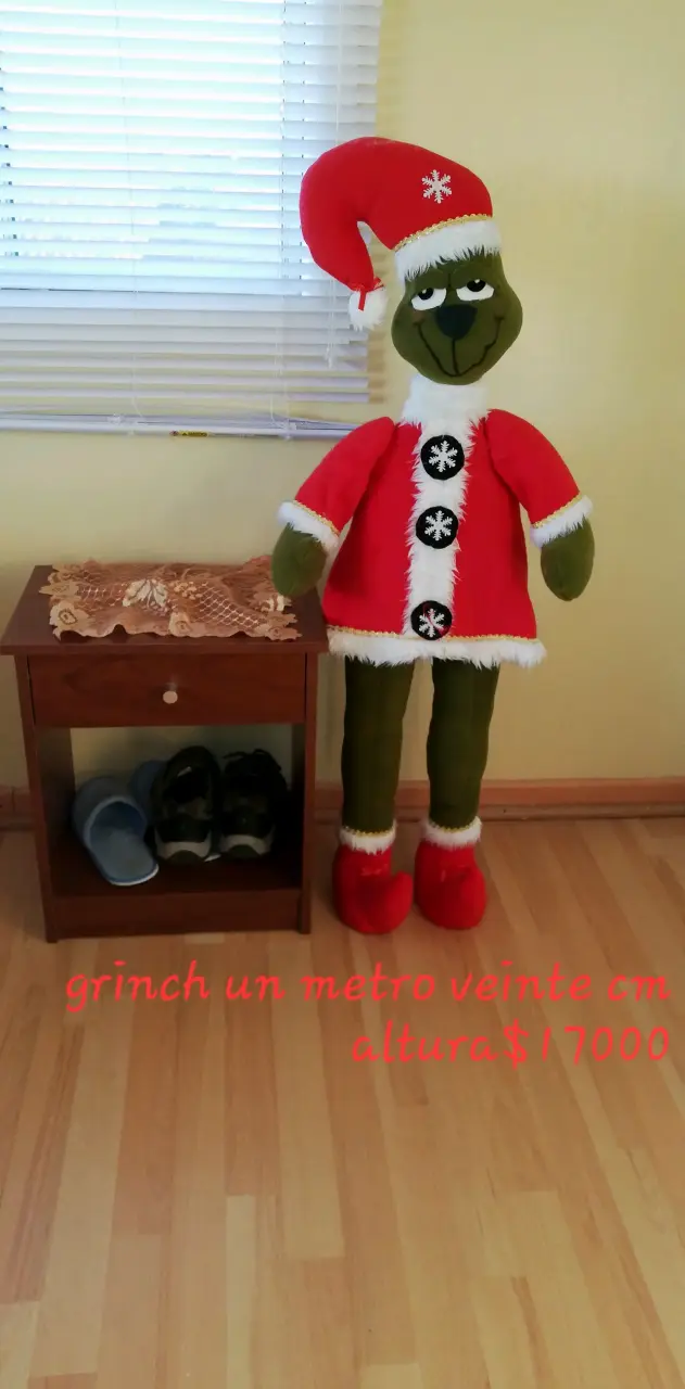 Muñeco Grinch Navideño 1.2m - 1