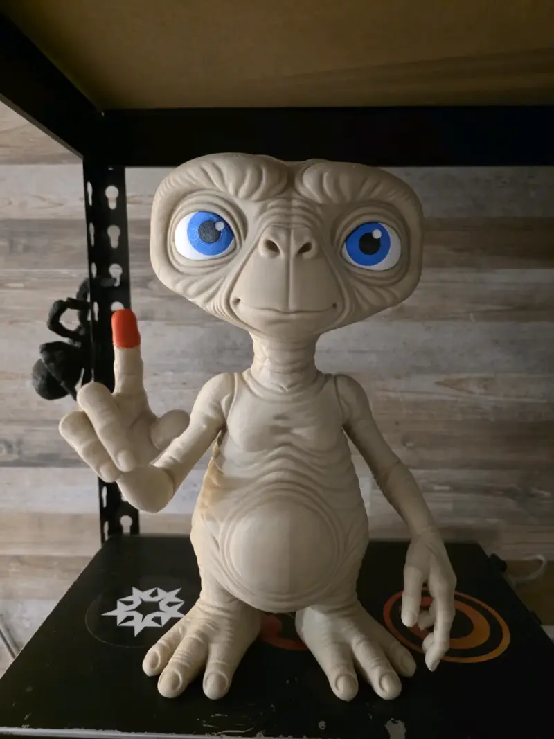 Figura de colección de E.T. Impreso en 3D