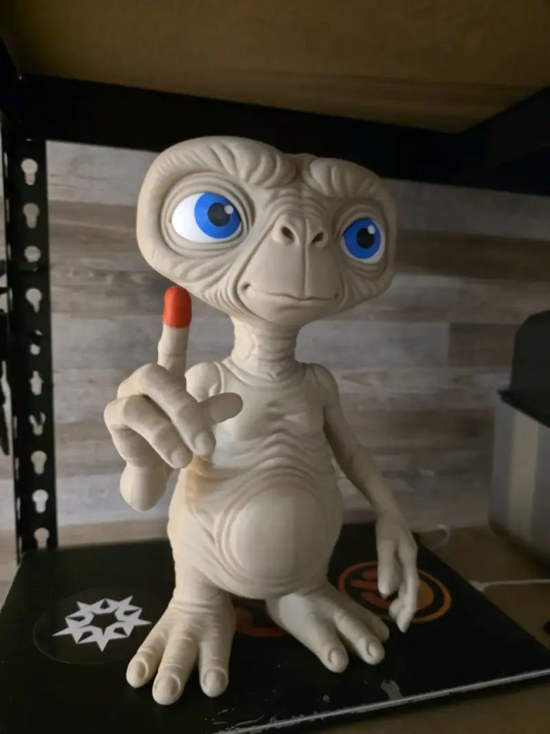Figura de colección de E.T. Impreso en 3D - 4