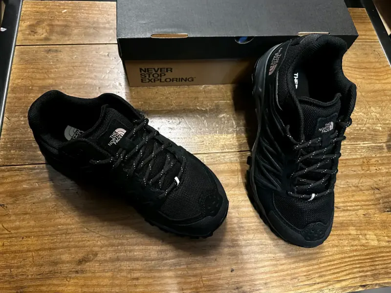 Zapatillas de trekking negras The North Face - 1