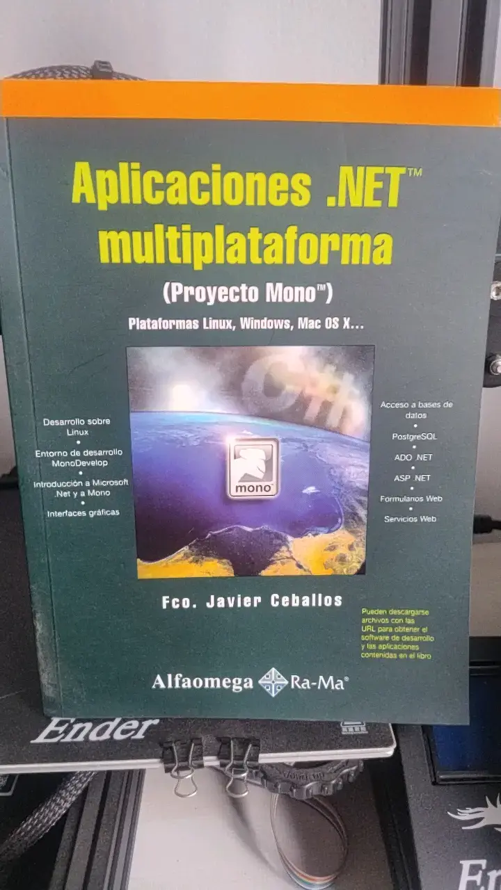 Libro Aplicaciones .NET Multiplataforma Proyecto Mono